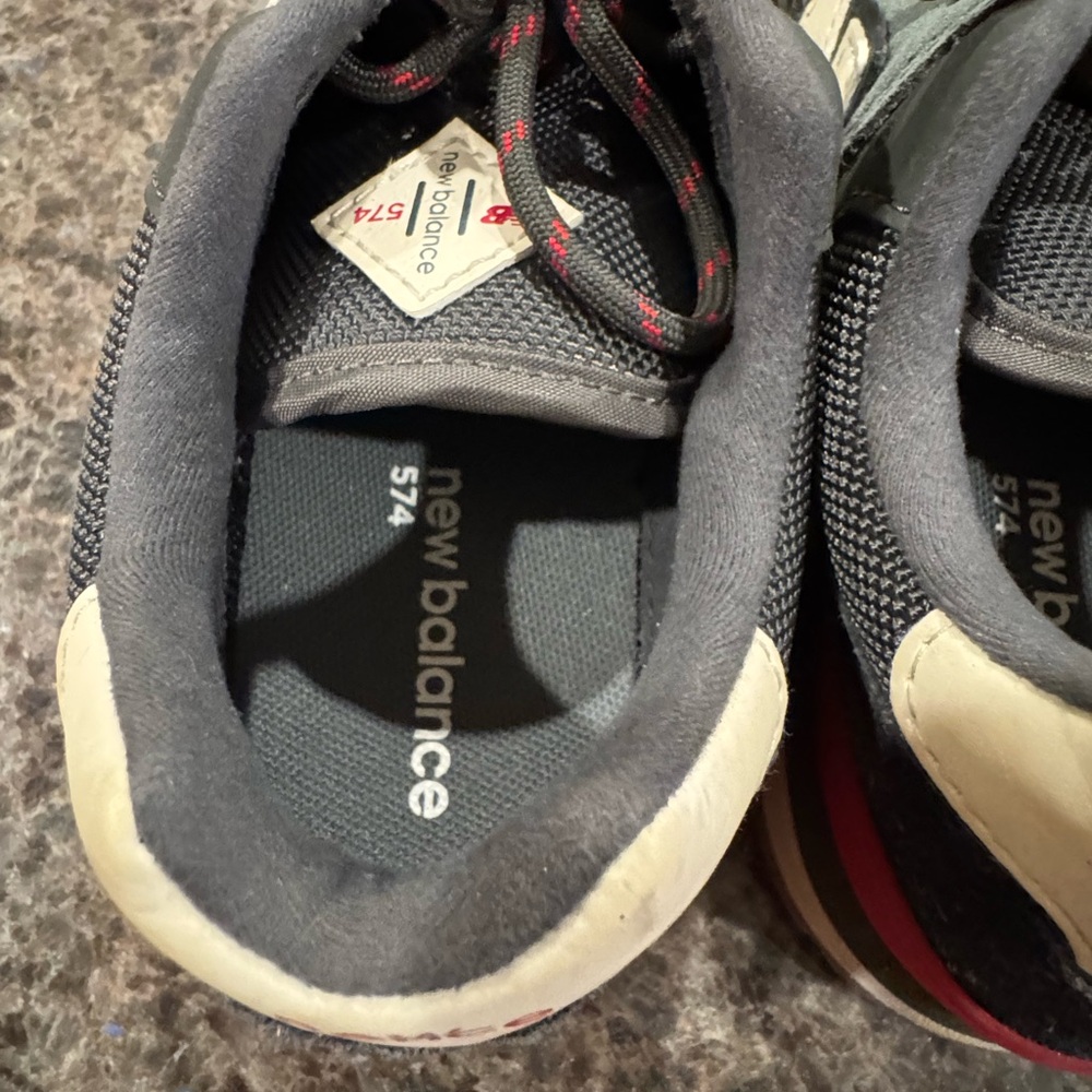 New Balance Green and Red Sneakers - Picture 5 of 7